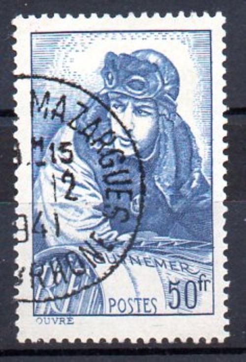 France Year 1940 Yvert No. 461 (o)